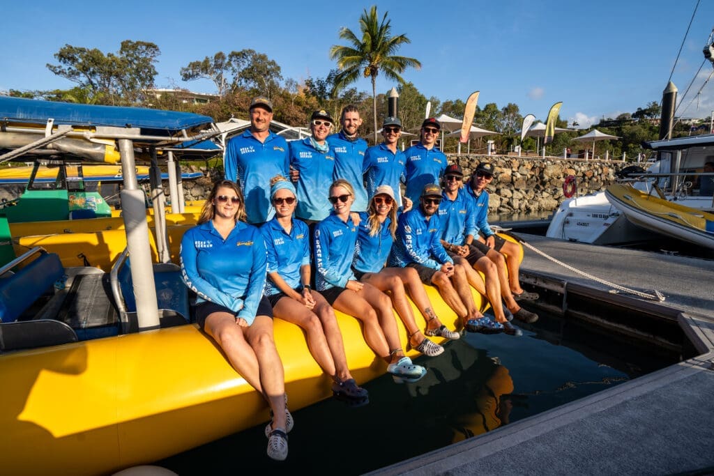 Ocean Rafting Team- The tourism reef protection intiative